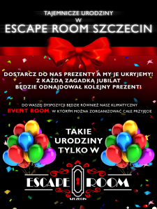 Urodziny - Escape Room Szczecin